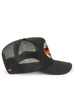 Kid's Trucker Hats | Aviator Nation KIDS SIGNATURE MALBIU VINTAGE TRUCKER HAT