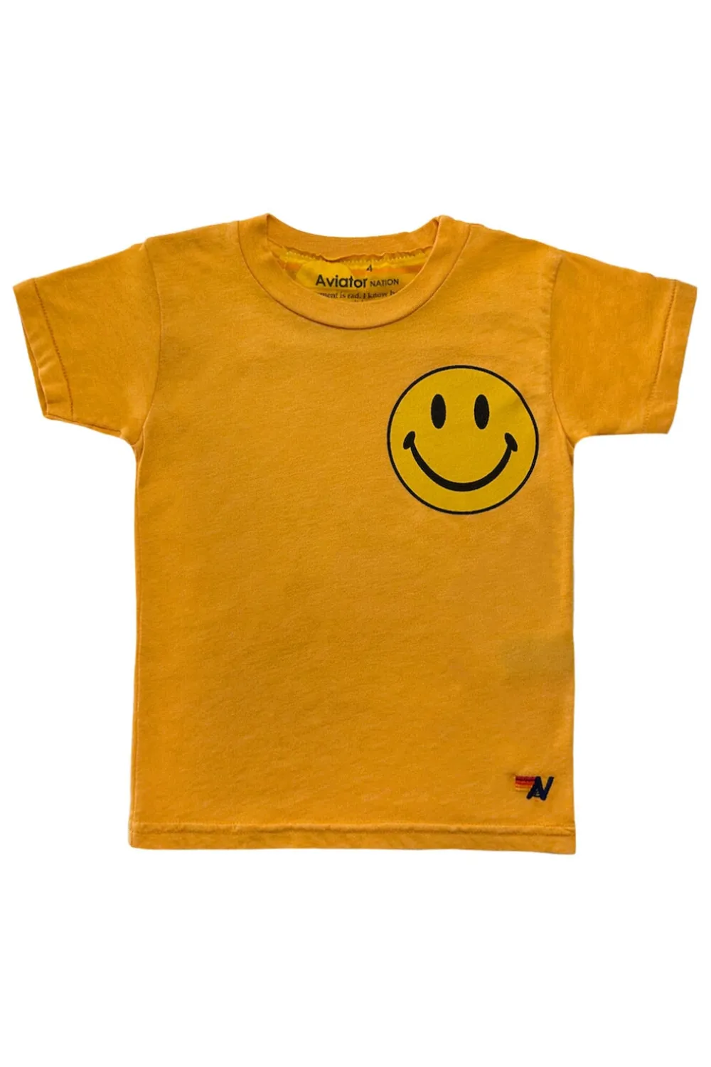 Kid's Tees | Aviator Nation KID'S SMILEY 2 TEE - GOLD