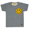 Kid's Tees | Aviator Nation KID'S SMILEY 2 TEE - HEATHER GREY HEATHERGREY