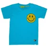 Kid's Tees | Aviator Nation KID'S SMILEY 2 TEE - NEON BLUE NEONBLUE