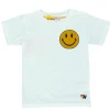 Kid's Tees | Aviator Nation KID'S SMILEY 2 TEE - WHITE