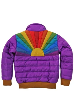 Kid's Outerwear | Aviator Nation KID'S SUNBURST JACKET - PURPLE MAGIC PURPLEMAGIC