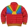 Kid's Outerwear | Aviator Nation KID'S SUNBURST JACKET - RED