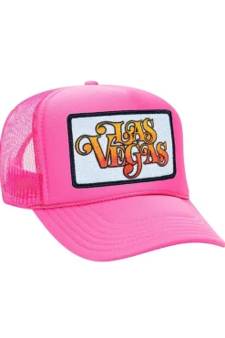 Trucker Hats | Trucker Hats | Aviator Nation LAS VEGAS SCRIPT TRUCKER HAT {{threshold-message}}