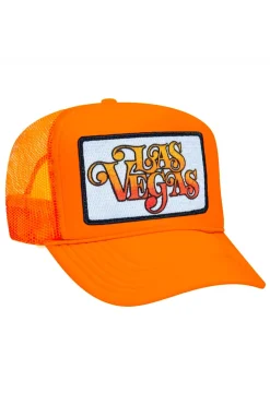 Trucker Hats | Trucker Hats | Aviator Nation LAS VEGAS SCRIPT TRUCKER HAT {{threshold-message}}