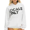 Hoodies | Hoodies | Aviator Nation LOCALS ONLY RELAXED PULLOVER HOODIE - WHITE