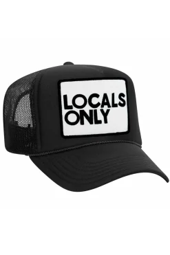 Trucker Hats | Trucker Hats | Aviator Nation LOCALS ONLY VINTAGE TRUCKER HAT