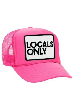 Trucker Hats | Trucker Hats | Aviator Nation LOCALS ONLY VINTAGE TRUCKER HAT