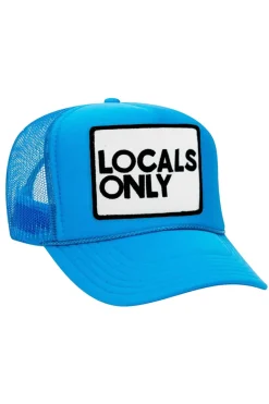 Trucker Hats | Trucker Hats | Aviator Nation LOCALS ONLY VINTAGE TRUCKER HAT
