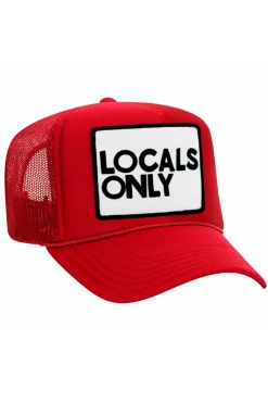 Trucker Hats | Trucker Hats | Aviator Nation LOCALS ONLY VINTAGE TRUCKER HAT