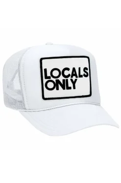 Trucker Hats | Trucker Hats | Aviator Nation LOCALS ONLY VINTAGE TRUCKER HAT