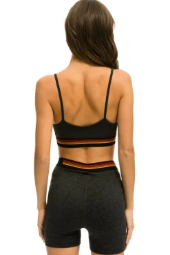 Activewear | Activewear | Aviator Nation LOGO 4 INCH HI-RISE BIKER SHORT - CHARCOAL