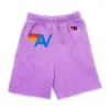 Kid's Shorts | Aviator Nation LOGO KIDS SWEATSHORTS - NEON PURPLE NEONPURPLE