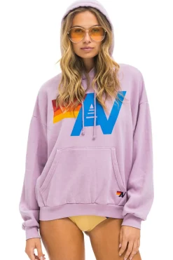 Hoodies | Hoodies | Aviator Nation LOGO PULLOVER RELAXED HOODIE - MAUVE