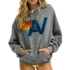 Hoodies | Hoodies | Aviator Nation LOGO PULLOVER RELAXED HOODIE - HEATHER GREY HEATHERGREY
