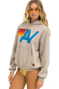 Hoodies | Hoodies | Aviator Nation LOGO PULLOVER RELAXED HOODIE - SAND