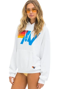 Hoodies | Hoodies | Aviator Nation LOGO PULLOVER RELAXED HOODIE - WHITE