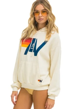 Hoodies | Hoodies | Aviator Nation LOGO PULLOVER RELAXED HOODIE - VINTAGE WHITE VINTAGEWHITE
