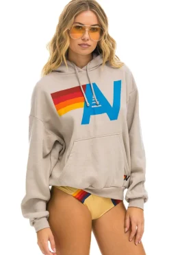 Hoodies | Hoodies | Aviator Nation LOGO PULLOVER RELAXED HOODIE - SAND