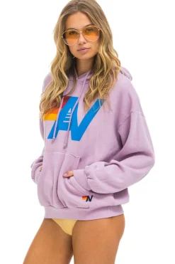Hoodies | Hoodies | Aviator Nation LOGO PULLOVER RELAXED HOODIE - MAUVE