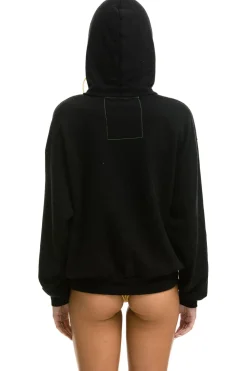 Hoodies | Hoodies | Aviator Nation LOGO PULLOVER RELAXED HOODIE - BLACK