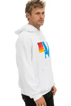 Hoodies | Hoodies | Aviator Nation LOGO PULLOVER RELAXED HOODIE - WHITE