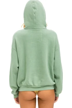 Hoodies | Hoodies | Aviator Nation LOGO PULLOVER RELAXED HOODIE - SAGE