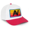 Trucker Hats | Trucker Hats | Aviator Nation LOGO RAINBOW - VINTAGE LOW RISE TWILL HAT VINTAGELOWRISETWILLHAT