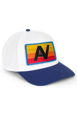 Trucker Hats | Trucker Hats | Aviator Nation LOGO RAINBOW - VINTAGE LOW RISE TWILL HAT VINTAGELOWRISETWILLHAT