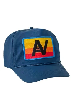 Trucker Hats | Trucker Hats | Aviator Nation LOGO RAINBOW - VINTAGE NYLON TRUCKER HAT VINTAGENYLONTRUCKERHAT