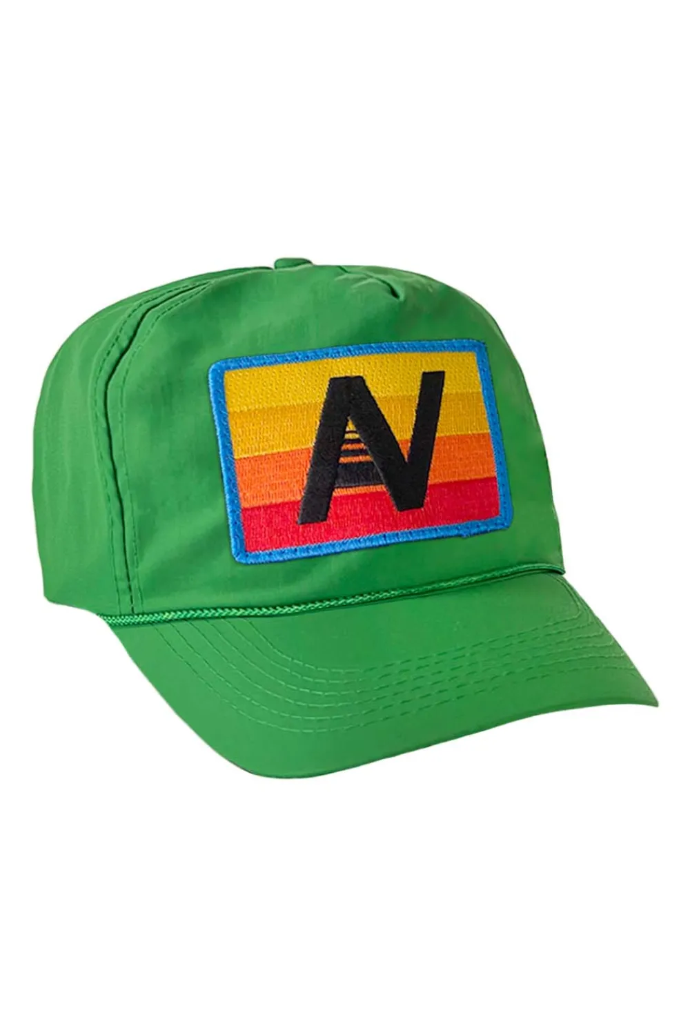 Trucker Hats | Trucker Hats | Aviator Nation LOGO RAINBOW - VINTAGE NYLON TRUCKER HAT VINTAGENYLONTRUCKERHAT