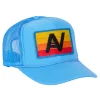 Trucker Hats | Trucker Hats | Aviator Nation LOGO RAINBOW VINTAGE TRUCKER HAT theperfectpairing!Allofourproductsgothroughanintensebreaking-downprocessthatgivesthemavintagefeelyou'lllovebecauseit'sbrokeninfromdayoneofwearingit.Allofourhatsareadjustable!
