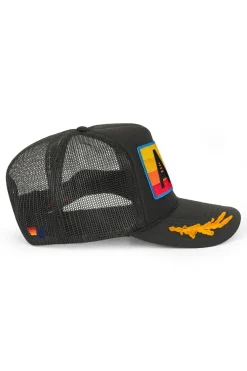 Trucker Hats | Trucker Hats | Aviator Nation LOGO RAINBOW VINTAGE TRUCKER HAT theperfectpairing!Allofourproductsgothroughanintensebreaking-downprocessthatgivesthemavintagefeelyou'lllovebecauseit'sbrokeninfromdayoneofwearingit.Allofourhatsareadjustable!