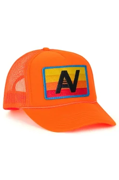 Trucker Hats | Trucker Hats | Aviator Nation LOGO RAINBOW VINTAGE TRUCKER HAT theperfectpairing!Allofourproductsgothroughanintensebreaking-downprocessthatgivesthemavintagefeelyou'lllovebecauseit'sbrokeninfromdayoneofwearingit.Allofourhatsareadjustable!