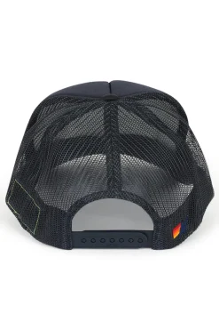 Trucker Hats | Trucker Hats | Aviator Nation LOGO RAINBOW VINTAGE TRUCKER HAT theperfectpairing!Allofourproductsgothroughanintensebreaking-downprocessthatgivesthemavintagefeelyou'lllovebecauseit'sbrokeninfromdayoneofwearingit.Allofourhatsareadjustable!