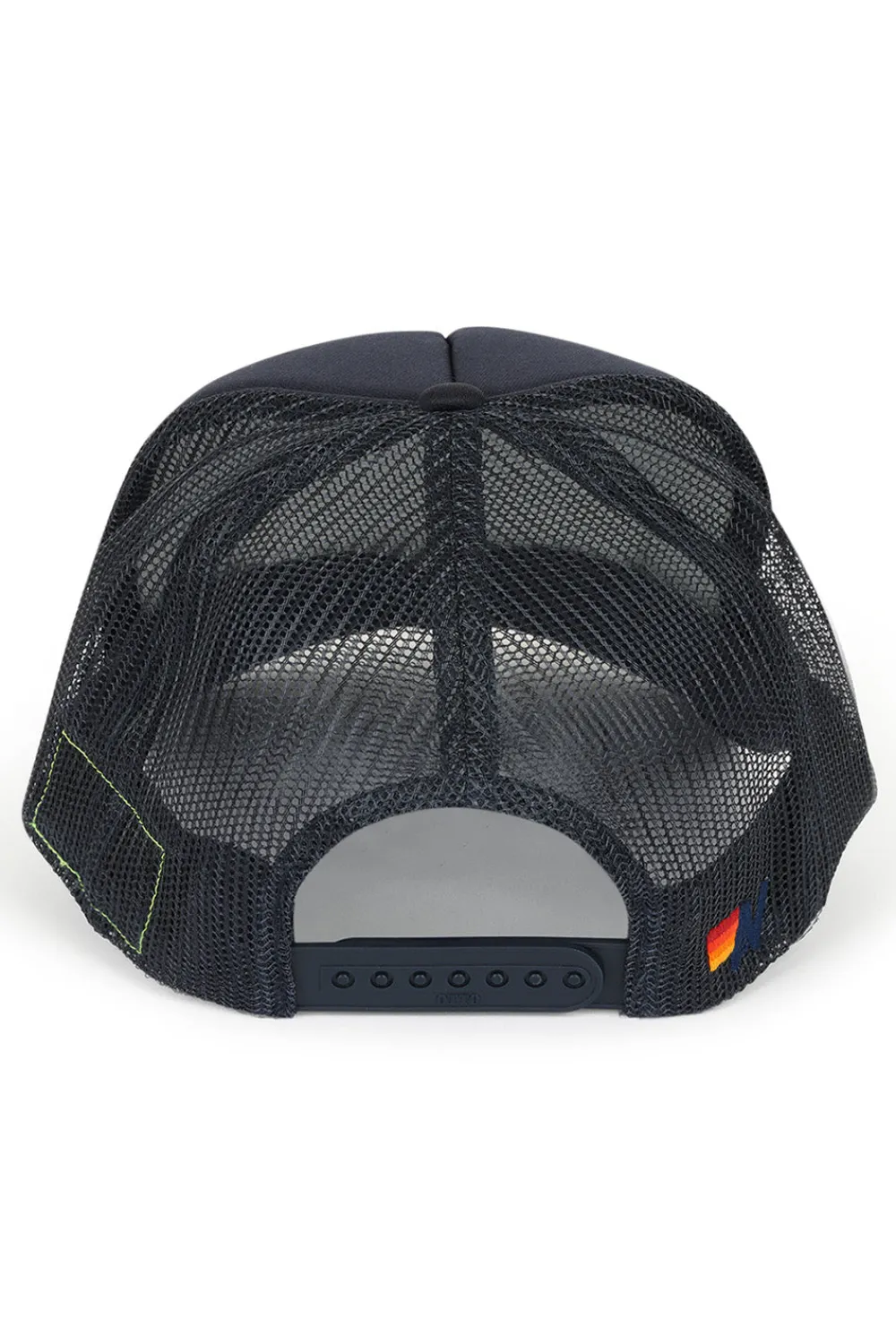 Trucker Hats | Trucker Hats | Aviator Nation LOGO RAINBOW VINTAGE TRUCKER HAT theperfectpairing!Allofourproductsgothroughanintensebreaking-downprocessthatgivesthemavintagefeelyou'lllovebecauseit'sbrokeninfromdayoneofwearingit.Allofourhatsareadjustable!