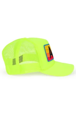 Trucker Hats | Trucker Hats | Aviator Nation LOGO RAINBOW VINTAGE TRUCKER HAT theperfectpairing!Allofourproductsgothroughanintensebreaking-downprocessthatgivesthemavintagefeelyou'lllovebecauseit'sbrokeninfromdayoneofwearingit.Allofourhatsareadjustable!