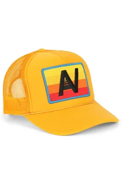 Trucker Hats | Trucker Hats | Aviator Nation LOGO RAINBOW VINTAGE TRUCKER HAT theperfectpairing!Allofourproductsgothroughanintensebreaking-downprocessthatgivesthemavintagefeelyou'lllovebecauseit'sbrokeninfromdayoneofwearingit.Allofourhatsareadjustable!