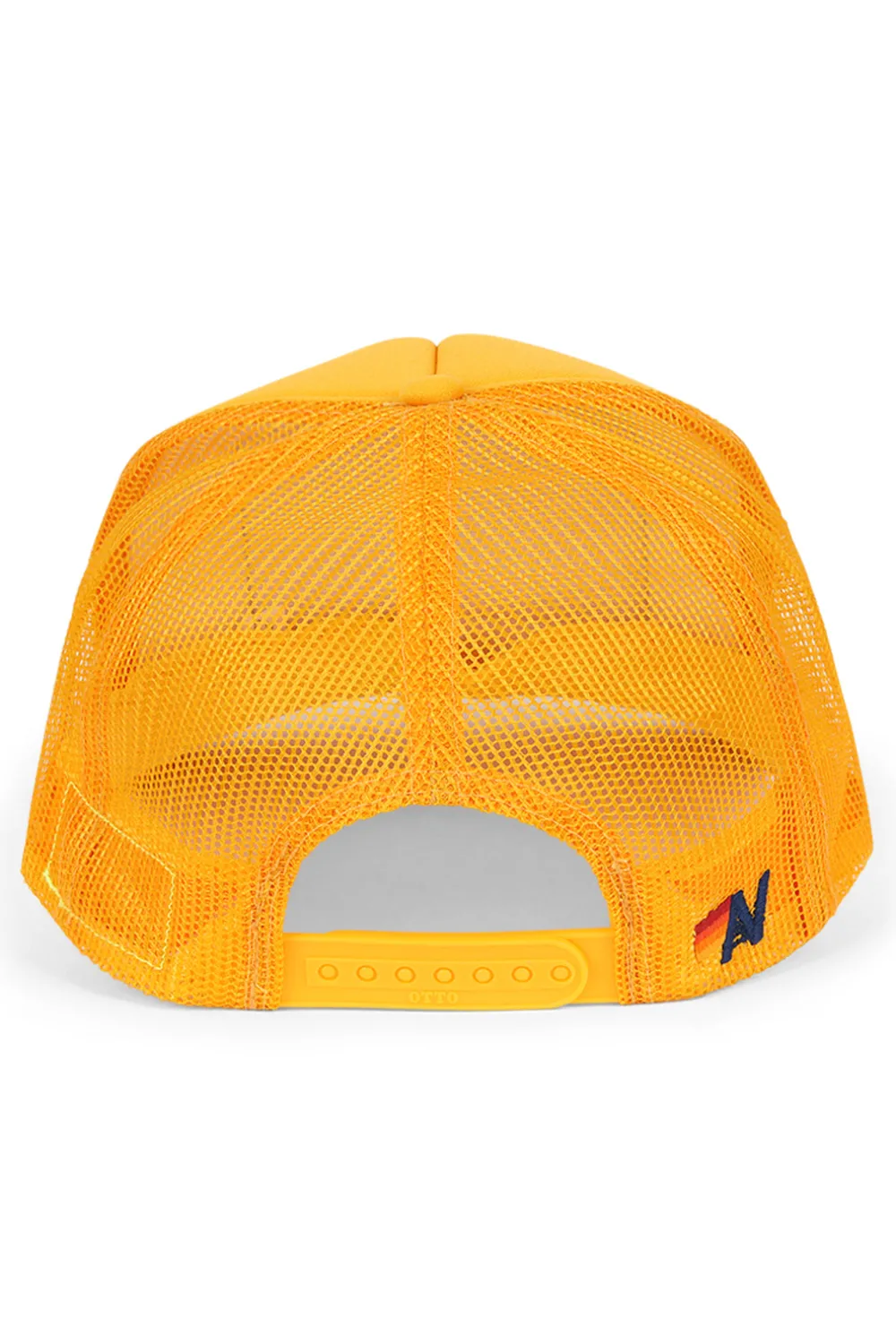 Trucker Hats | Trucker Hats | Aviator Nation LOGO RAINBOW VINTAGE TRUCKER HAT theperfectpairing!Allofourproductsgothroughanintensebreaking-downprocessthatgivesthemavintagefeelyou'lllovebecauseit'sbrokeninfromdayoneofwearingit.Allofourhatsareadjustable!