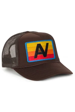 Trucker Hats | Trucker Hats | Aviator Nation LOGO RAINBOW VINTAGE TRUCKER HAT theperfectpairing!Allofourproductsgothroughanintensebreaking-downprocessthatgivesthemavintagefeelyou'lllovebecauseit'sbrokeninfromdayoneofwearingit.Allofourhatsareadjustable!