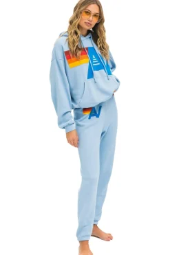 Hoodies | Hoodies | Aviator Nation LOGO STITCH PULLOVER RELAXED HOODIE - ICE