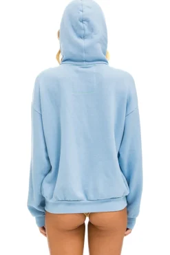 Hoodies | Hoodies | Aviator Nation LOGO STITCH PULLOVER RELAXED HOODIE - ICE