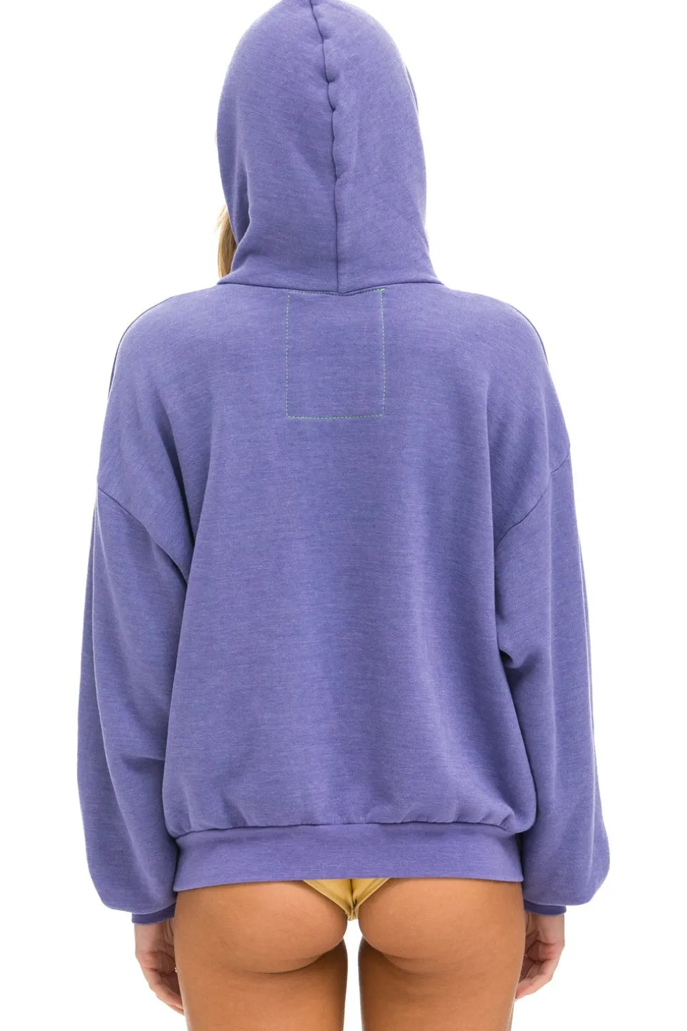 Hoodies | Hoodies | Aviator Nation LOGO STITCH PULLOVER RELAXED HOODIE - LAVENDER