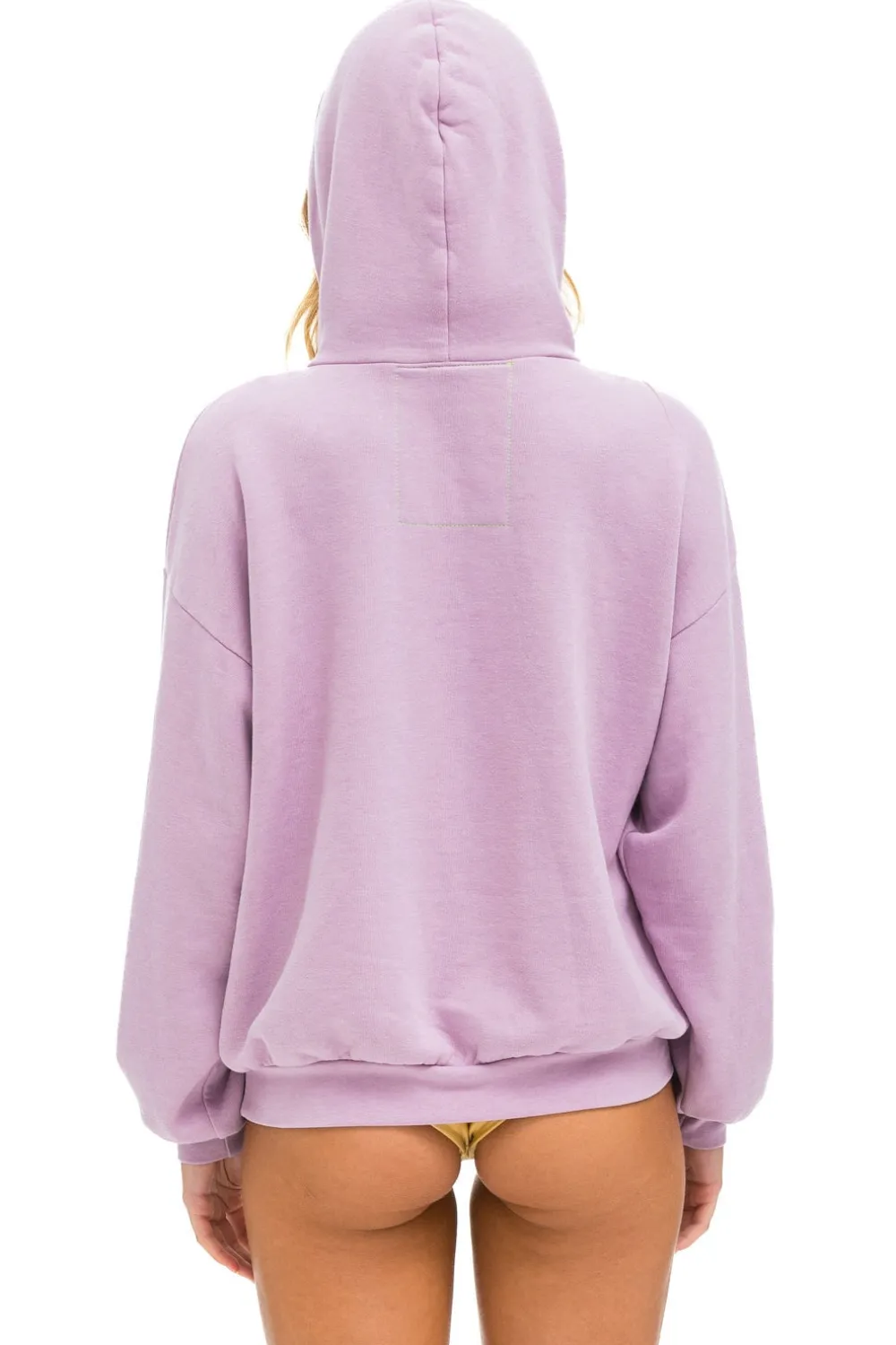 Hoodies | Hoodies | Aviator Nation LOGO STITCH PULLOVER RELAXED HOODIE - MAUVE