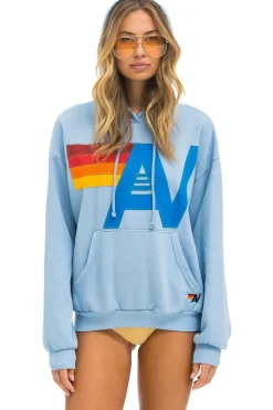 Hoodies | Hoodies | Aviator Nation LOGO STITCH PULLOVER RELAXED HOODIE - ICE