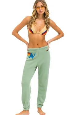 Sweatpants | Aviator Nation LOGO STITCH SWEATPANTS - SAGE