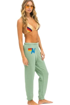 Sweatpants | Aviator Nation LOGO STITCH SWEATPANTS - SAGE