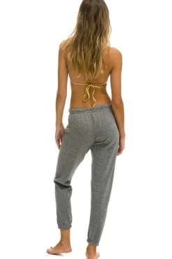 Sweatpants | Aviator Nation LOGO SWEATPANTS - HEATHER GREY HEATHERGREY