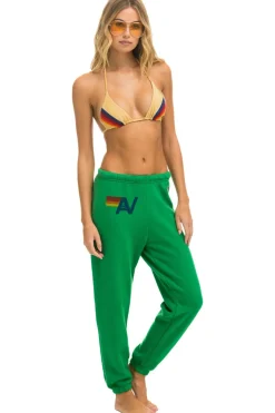 Sweatpants | Aviator Nation LOGO SWEATPANTS - KELLY GREEN KELLYGREEN