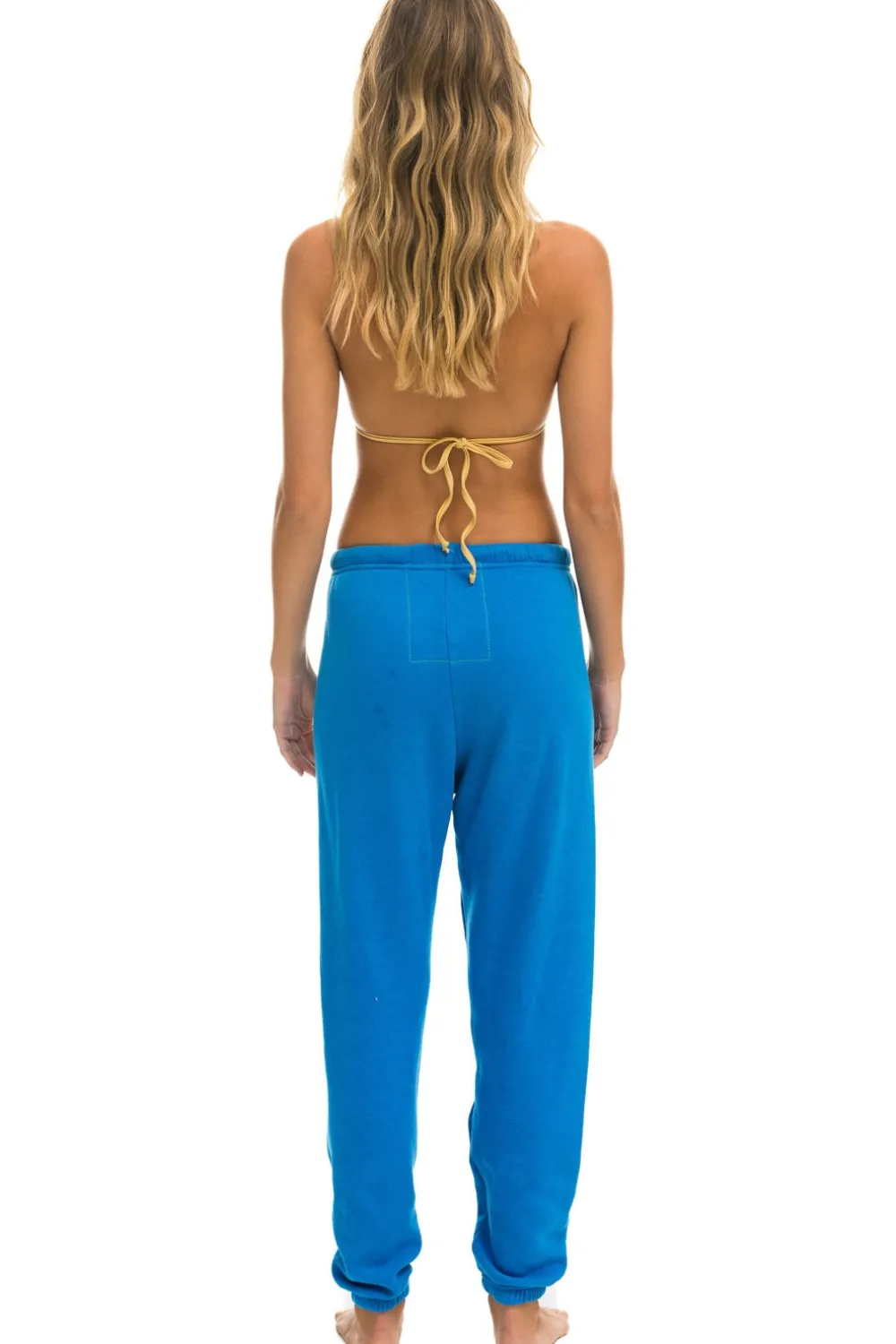 Sweatpants | Aviator Nation LOGO SWEATPANTS - OCEAN